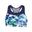 HFY157 Non Wire Light Sport Bra - Blue/Green