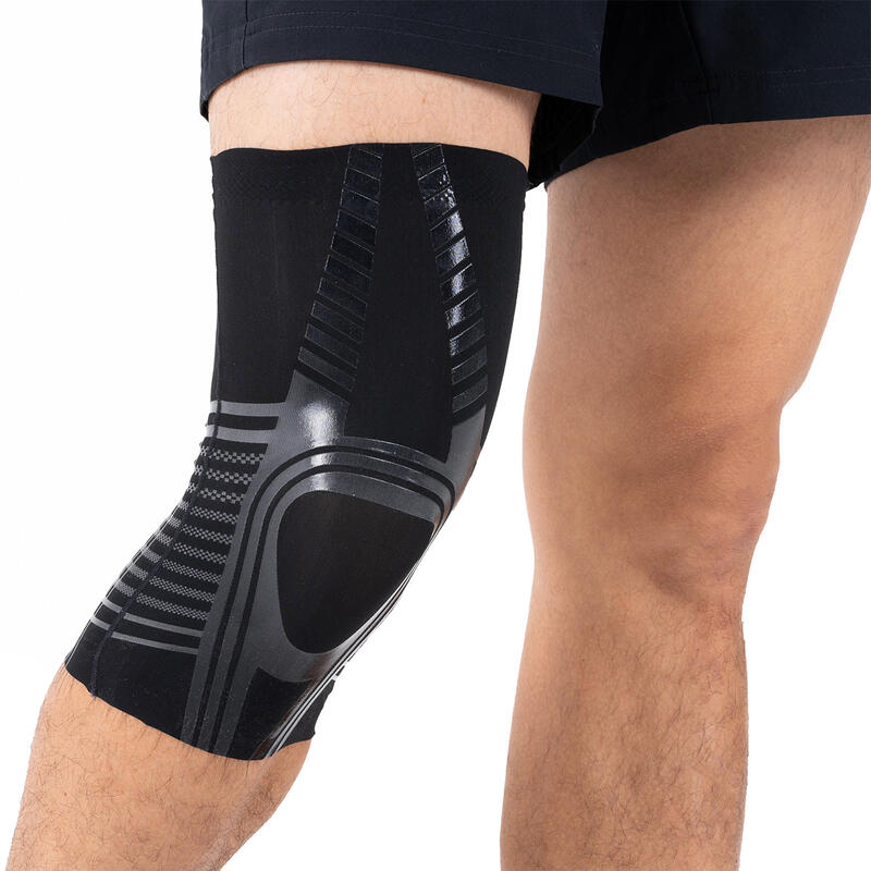SensELAST®Compressive Anti-Slip Knee Sleeve Knee Support - BLACK