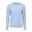 LADIES LOGO LONG SLEEVES QUCIK DRY TOP - LIGHT BLUE