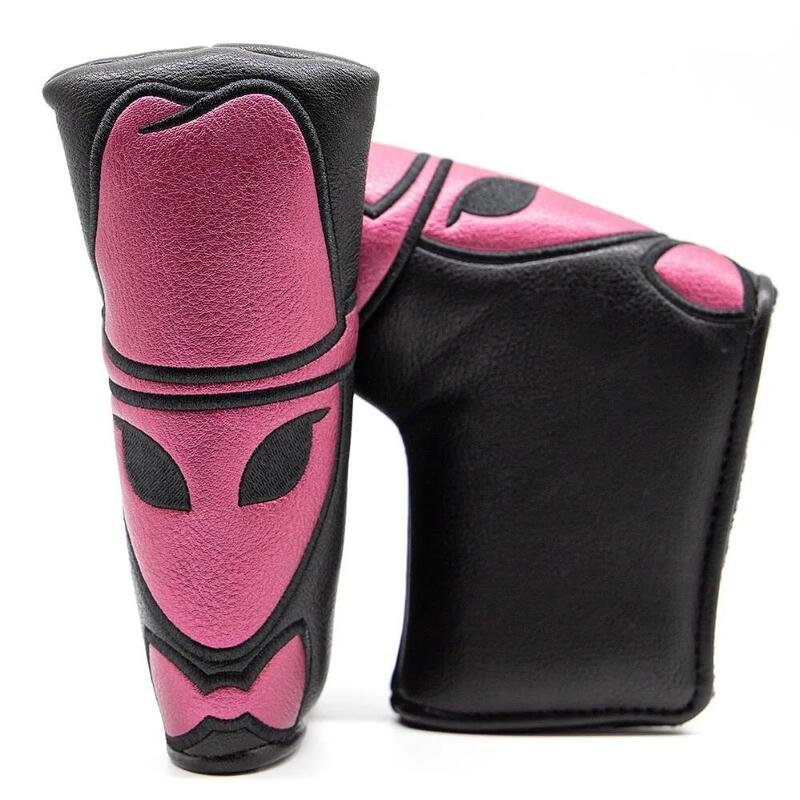 ALEIN BLADE TYPE GOLF PUTTER COVER - BLACK/RED