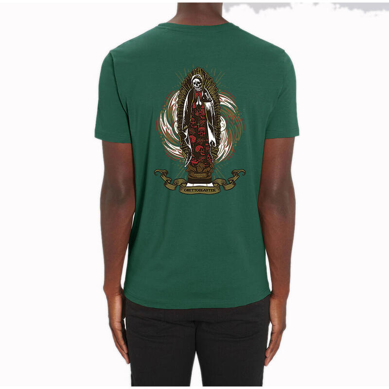 T-shirt unisex Ghettoblaster Guadalupe Bottle green