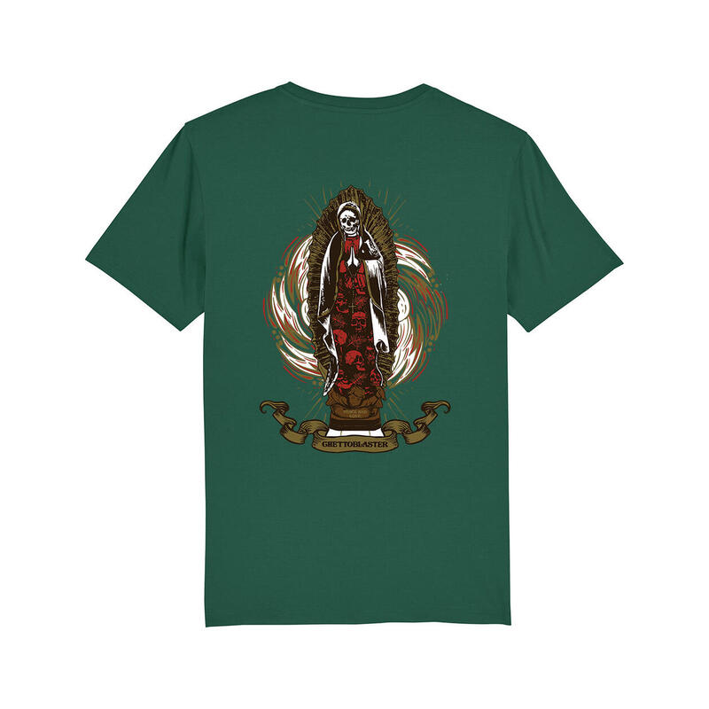 Camiseta Manga Corta Unisex Ghettoblaster Guadalupe Bottle Green