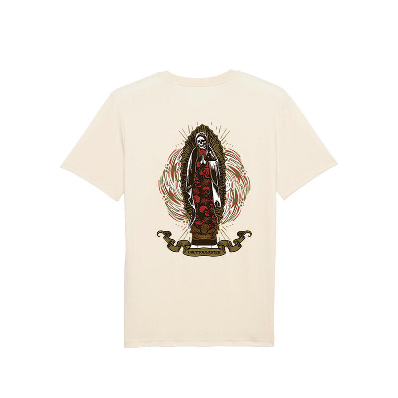 Camiseta Manga Corta Unisex Ghettoblaster Guadalupe Natural Raw