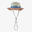 Explore Booney Hat 成人可調節透氣防曬登山漁夫帽 - 啡色
