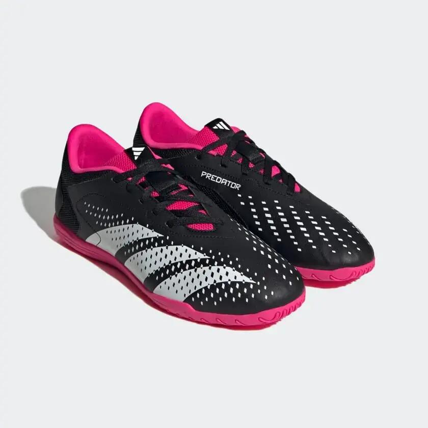 Adidas PREDATOR ACCURACY.4 IN SALA Unisex Football Shoes Black -  5