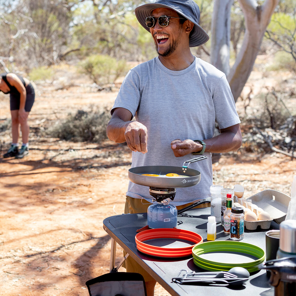 Sea to Summit Collapsible Trekking X-Plate Orange