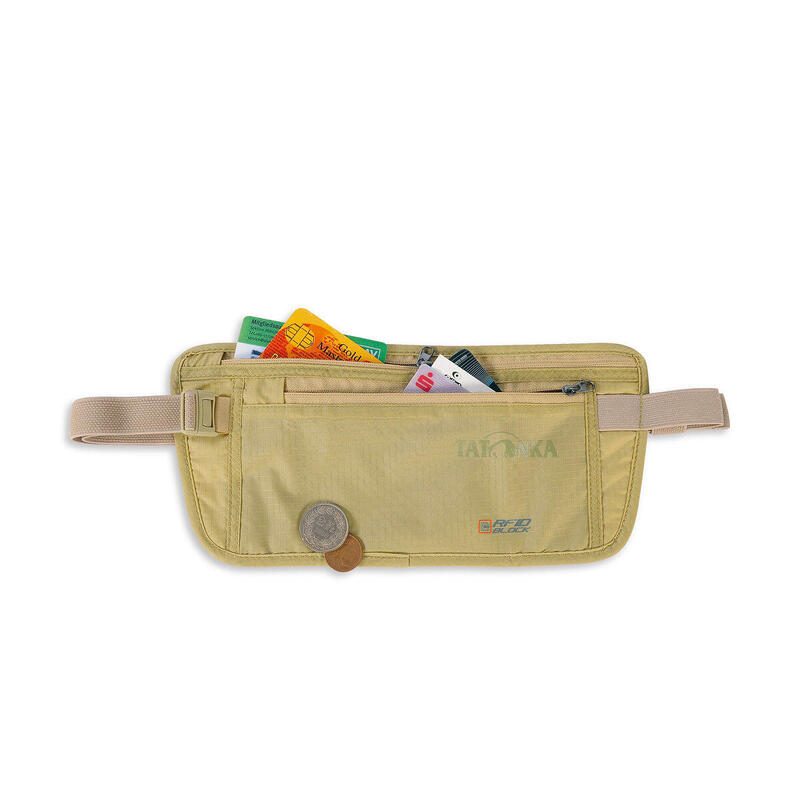 Skin Moneybelt Int. RFID Money belt - Beige