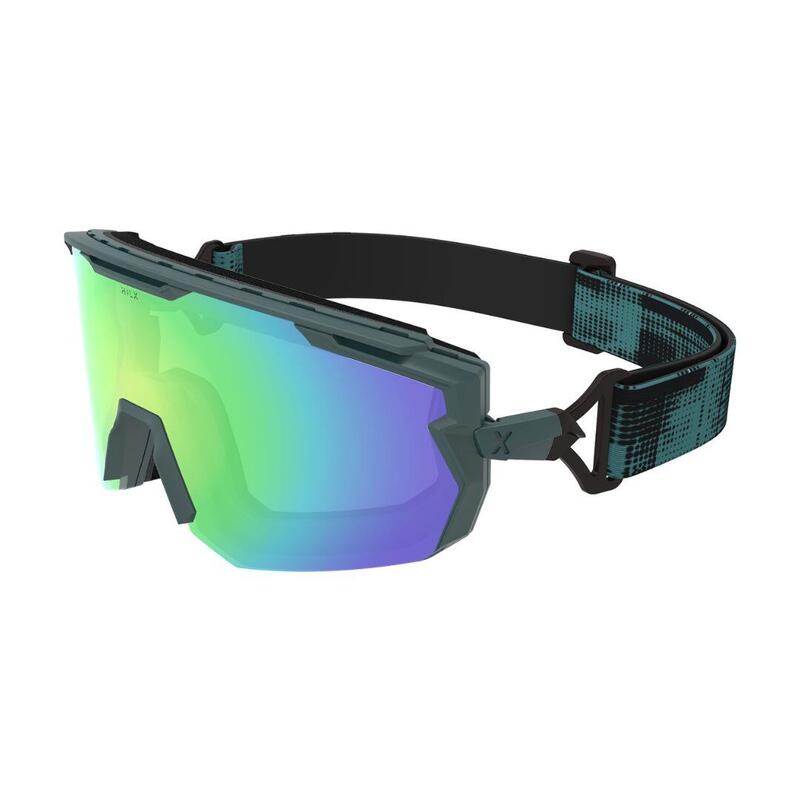 Samurai 2-in-1 Polarized Sunglasses & Goggle - Green