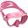 F1 潛水面鏡 - 粉色