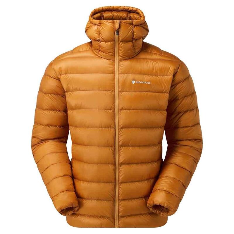 Alpine 850 Lite Hoodie Men's Lite Down Jacket - Orange