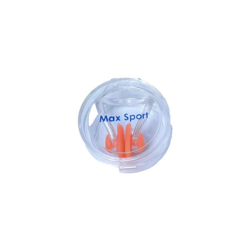 MS-9057 Comfortable Silicone Swimming Nose Chip - Random Color