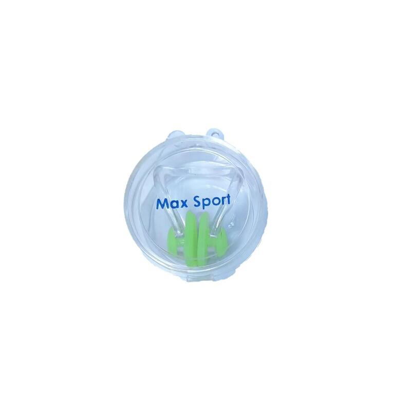 MS-9057 Comfortable Silicone Swimming Nose Chip - Random Color