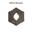 Hexagon Double Lampshade - Wild Khaki