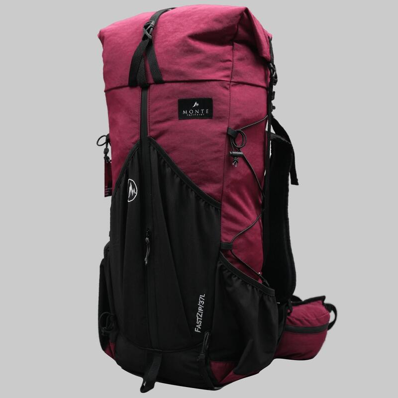 Fastzip Unisex Ultralight Hiking Backpack 37L - Brick red