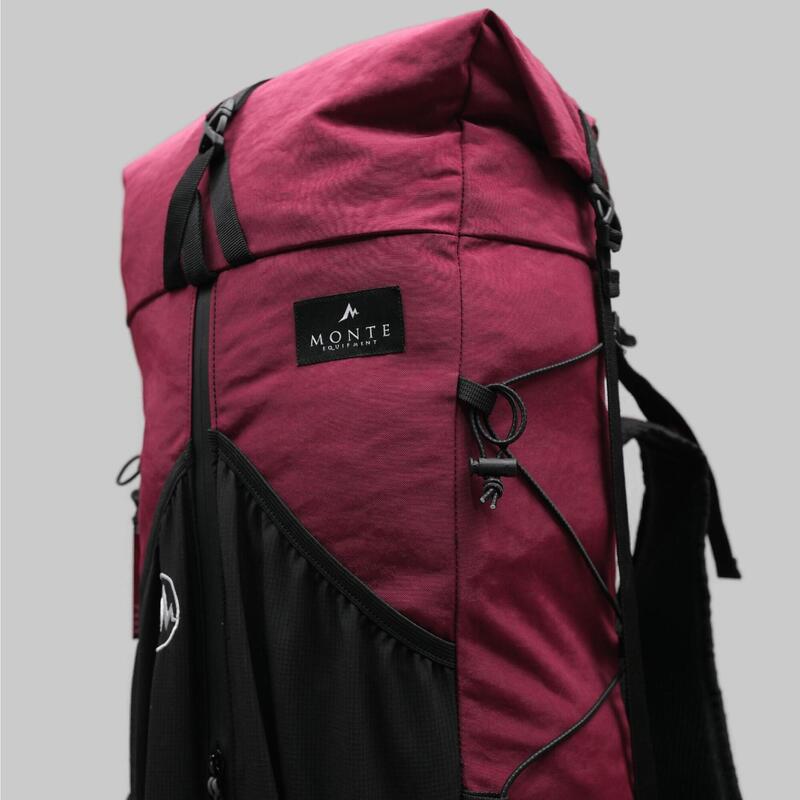 Fastzip Unisex Ultralight Hiking Backpack 37L - Brick red