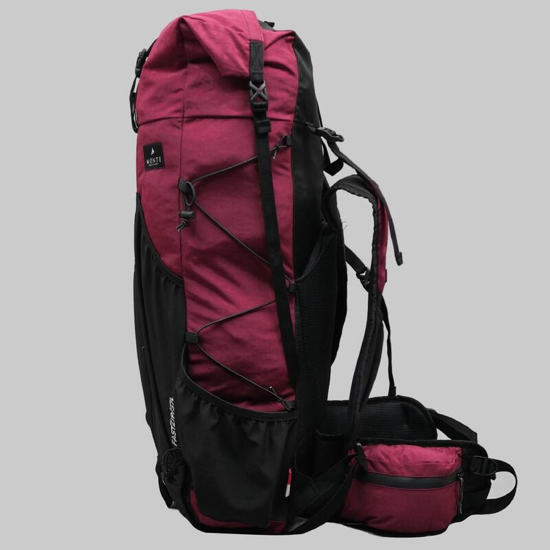 Fastzip Unisex Ultralight Hiking Backpack 37L - Brick red