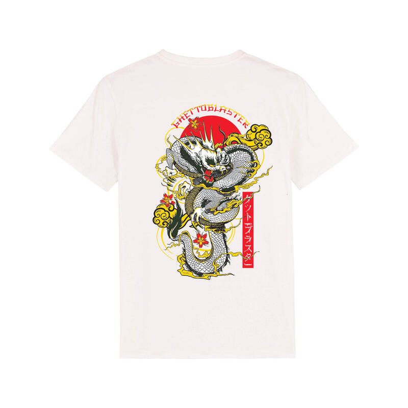 Camiseta Manga Corta Unisex Ghettoblaster Hebi Off white