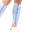 SensELAST®防滑運動壓力緊身護小腿套 - 天藍色/藍色