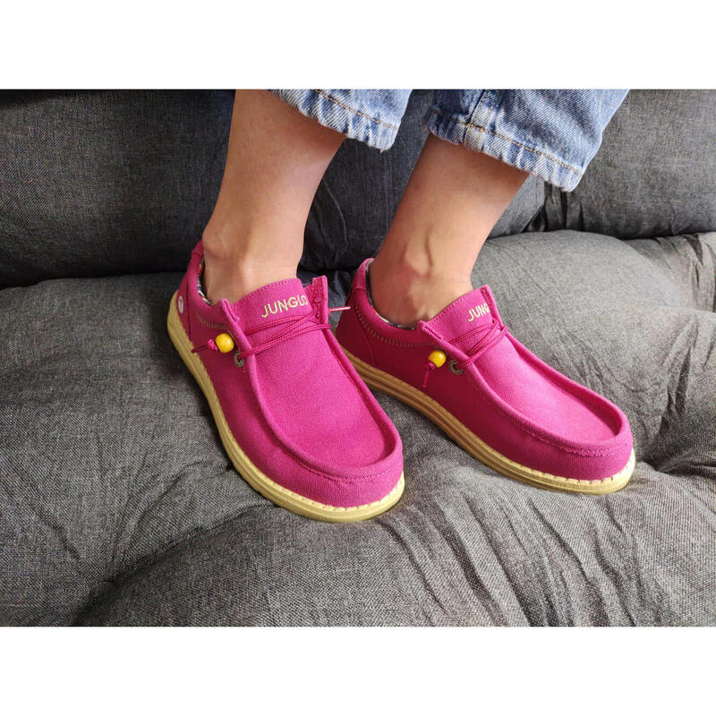 Chaussures légères pour marcher unisex Junglo Lady Fucsia