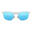 Skylander Z005 Adult Unisex Folding Sunglasses - Silver / Blue