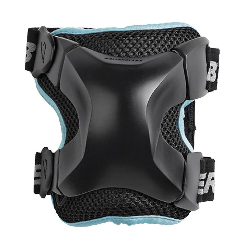 Protecciones X-Gear 3 Pack patinaje mujer Rollerblade azul