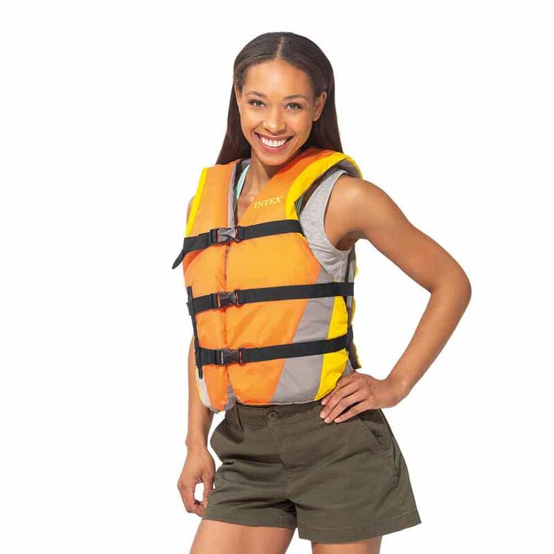 Adult Buoyancy Aid Life Jacket - Orange