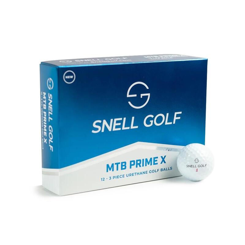MTB PRIME X 3 LAYERS GOLF BALL (12PCS) - WHITE