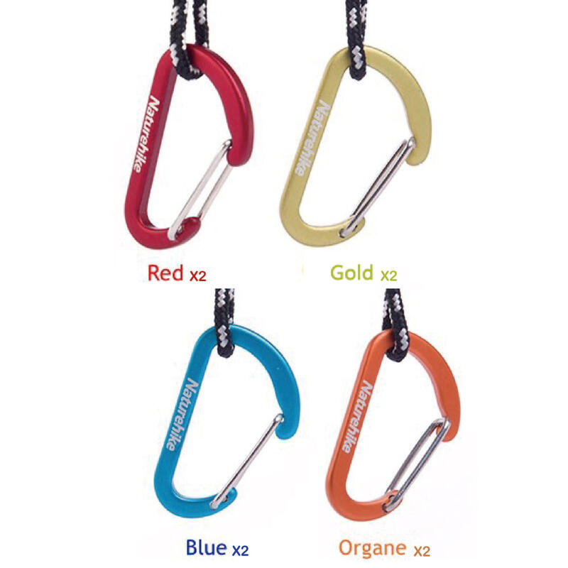 4cm Four-color Flat Buckle (2 sets)