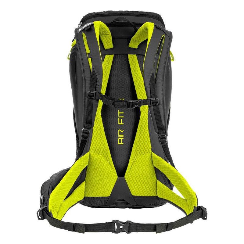 Alp Trainer 25 Adult Unisex Hiking Backpack 25L - Black/Green