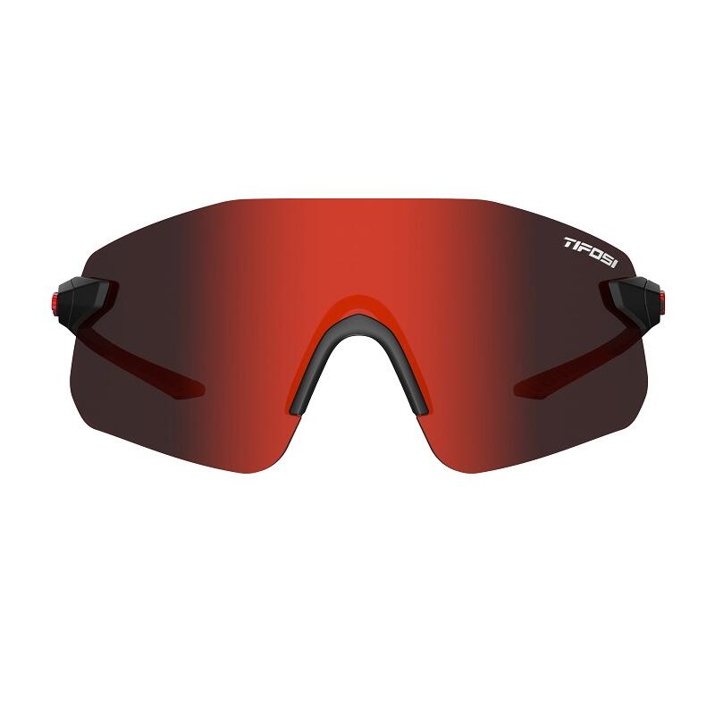 Tifosi Vogel Sl-Matte Black Smoke Red-Single Lens