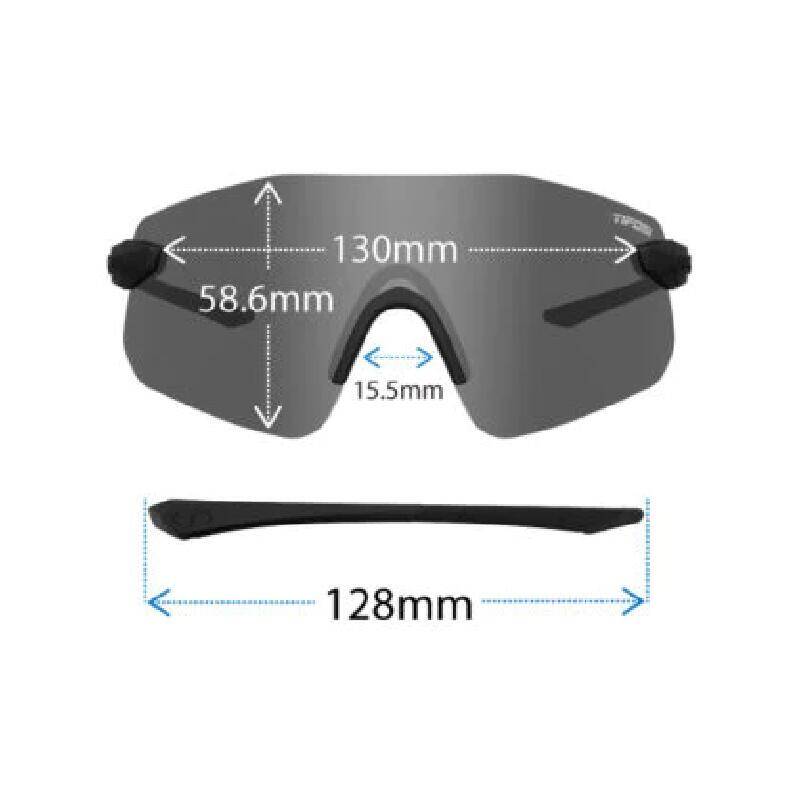 Tifosi Vogel Sl-Matte Black Smoke Red-Single Lens -  5
