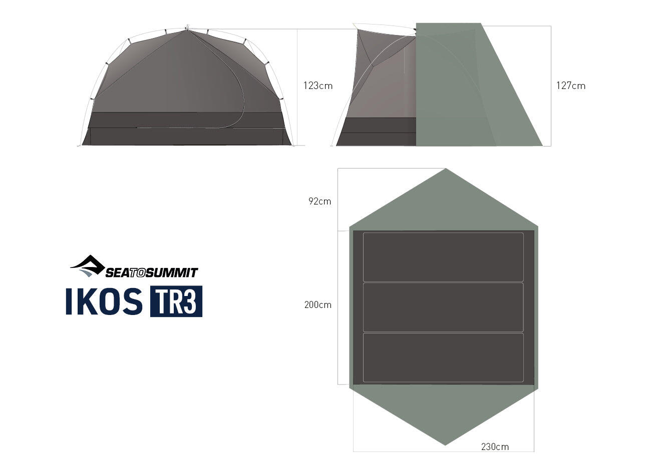 Sea to Summit's Ikos TR3 - Three Person Tent