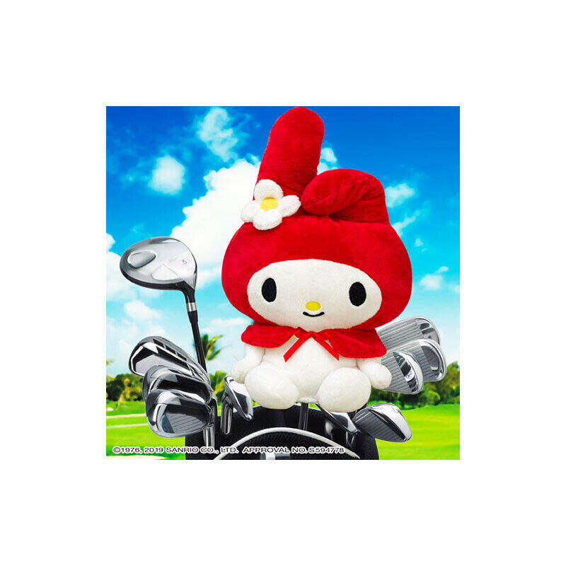 MMHD001 MY MELODY GOLF DRIVER HEAD COVER - RED/WHITE