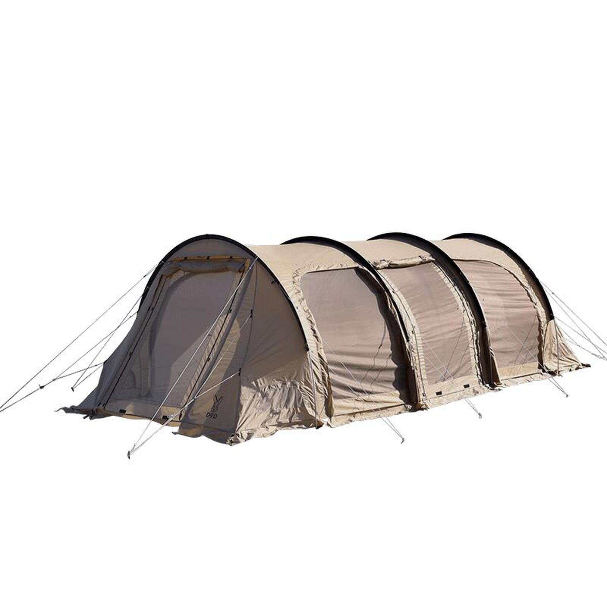 KAMABOKO TENT 3 (M) T5-689-TN 5 Person Camping Tent - Tan