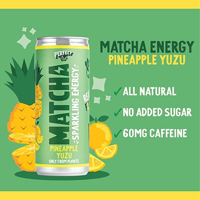 Matcha Energy - Pineapple Yuzu x 3cans
