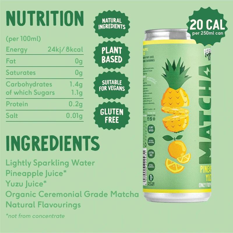 Matcha Energy - Pineapple Yuzu x 3cans