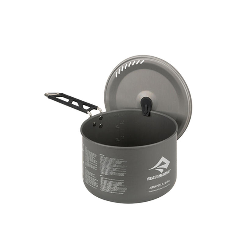 (AKI3004-0239) Alpha Pot (Storage Sack Included) 1.9L - Grey
