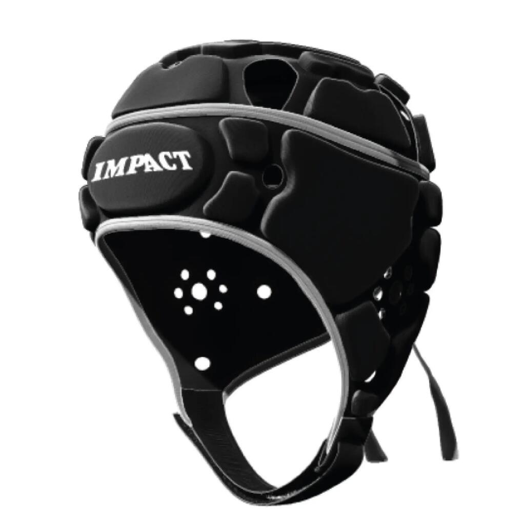 Impact Adult Rugby Helmet Noir
