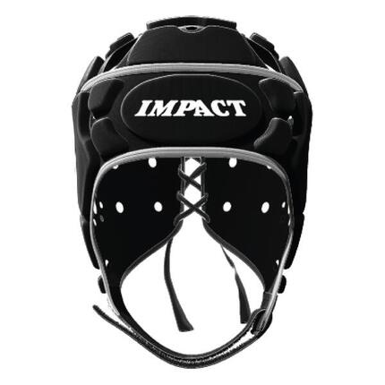 Rugby Helm Impact Voor Volwassenen Effen Zwart