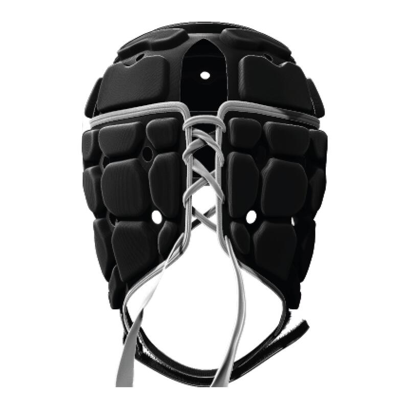 Cască de rugby Impact pentru adulți – negru simplu