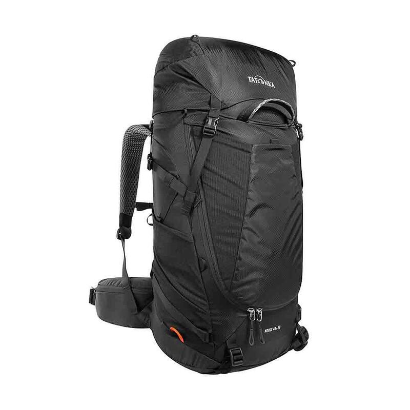 Norix 48+10 Unisex Trekking Backpack 58L - Black/Titan Grey