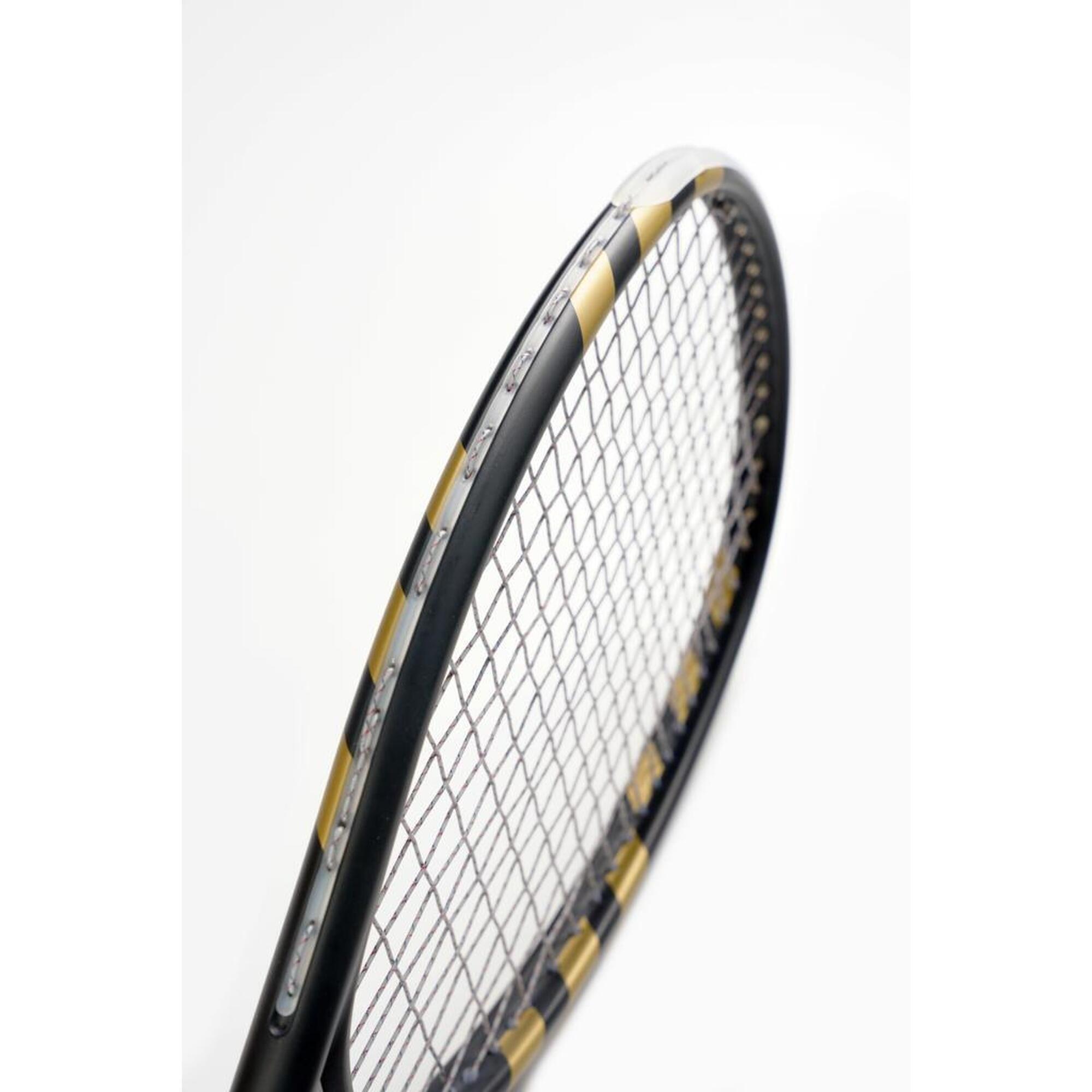 Macaroon Series Platinum Edition Unisex Carbon Fiber Squash Racket - Black