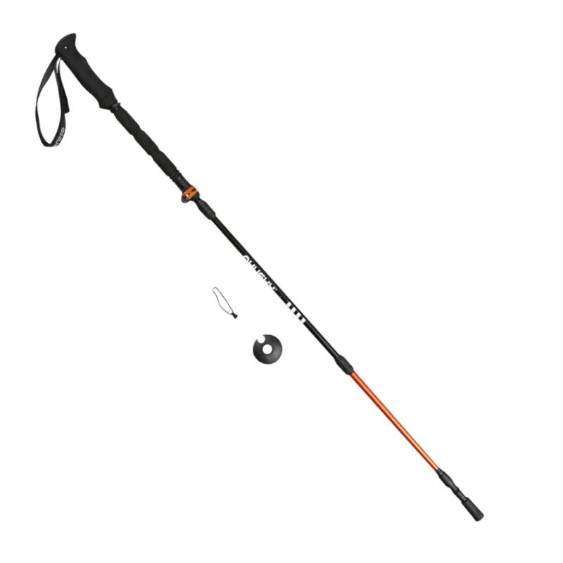 Bastoni da passeggio (set) Trekking Scrod pieghevole Flip-lock - Nero 2/5