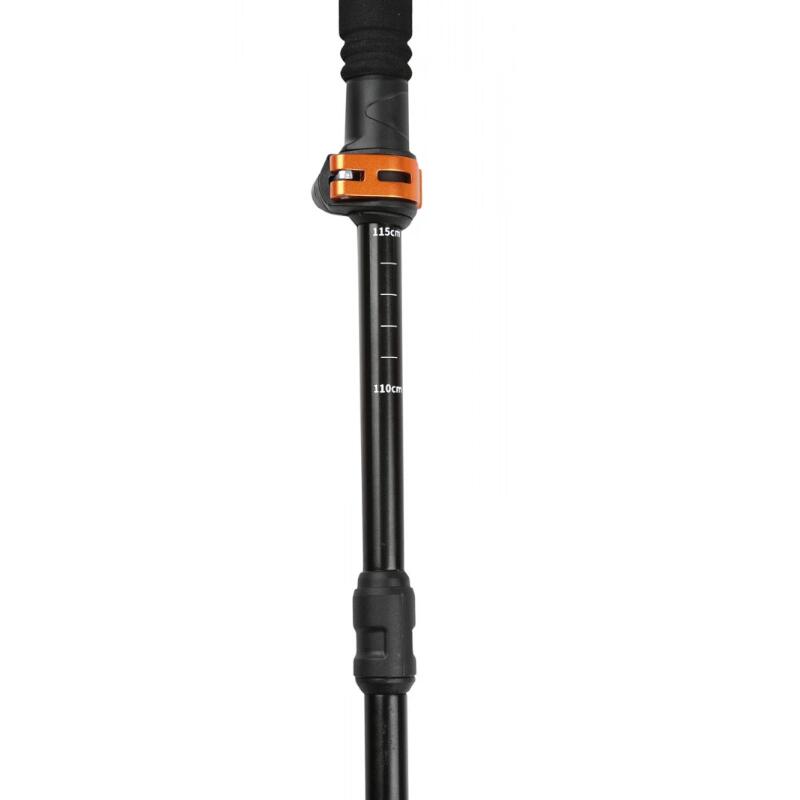 Bastoni da passeggio (set) Trekking Scrod pieghevole Flip-lock - Nero 5/5