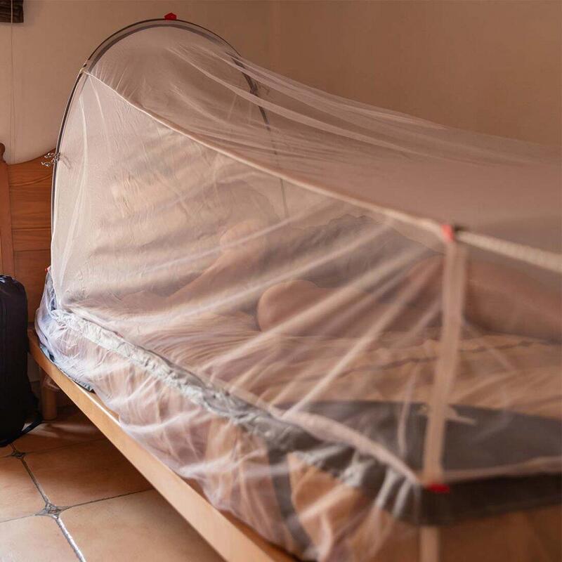 Freestanding Single Bed Mosquito Net - White