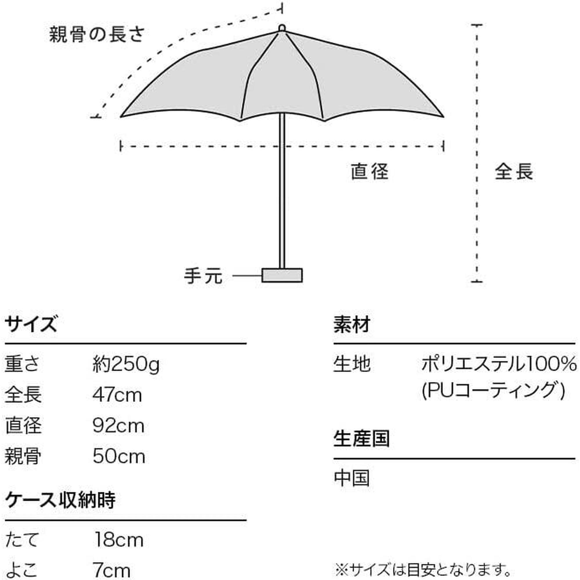 COLOR INSIDE tiny Mini Parasol - Pink