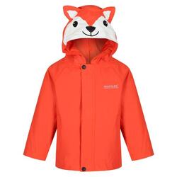 Chaqueta Impermeable Zorro para Niños/Niñas Naranja