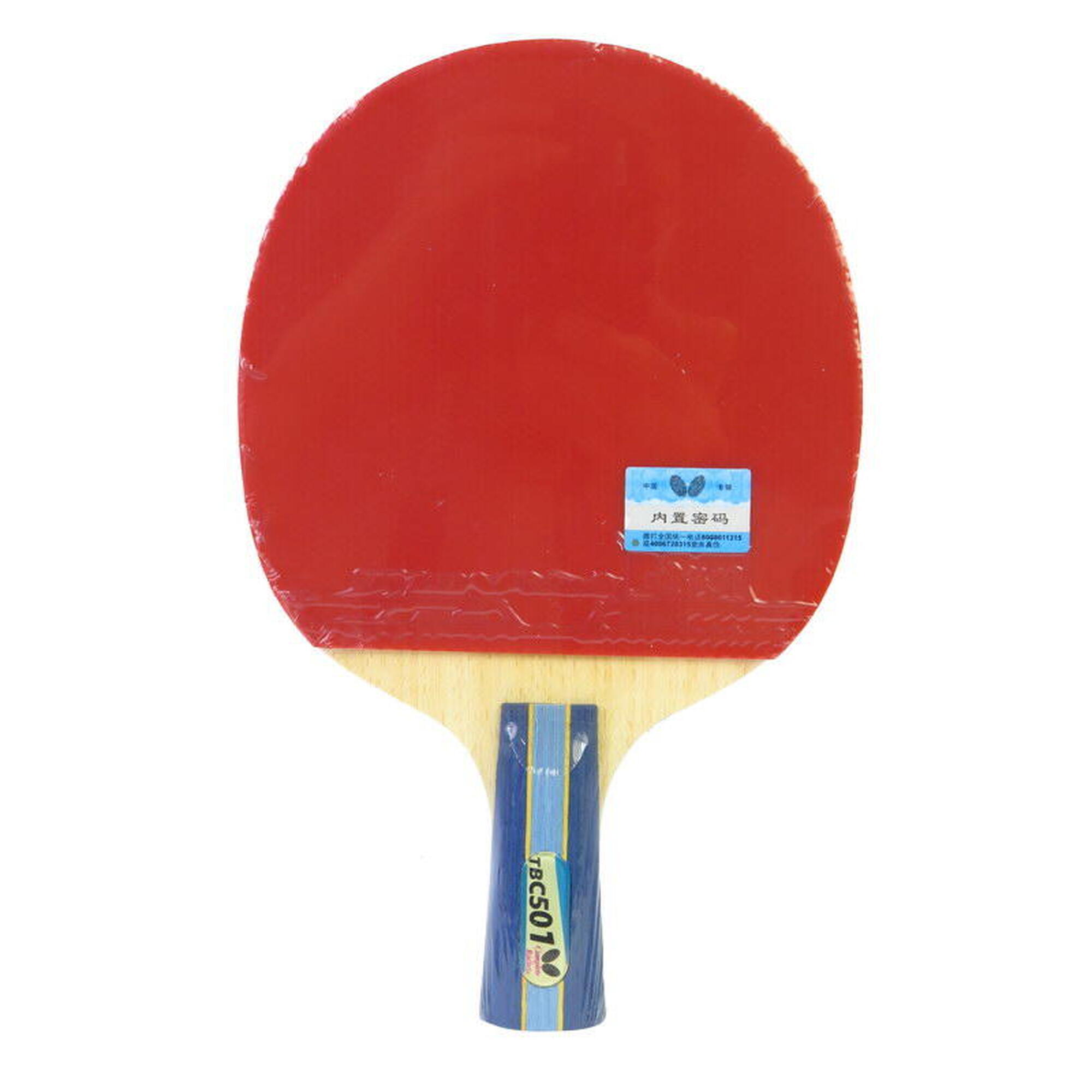 Butterfly 5 Series - In two-sidesTable Tennis Racket (Short Handle)