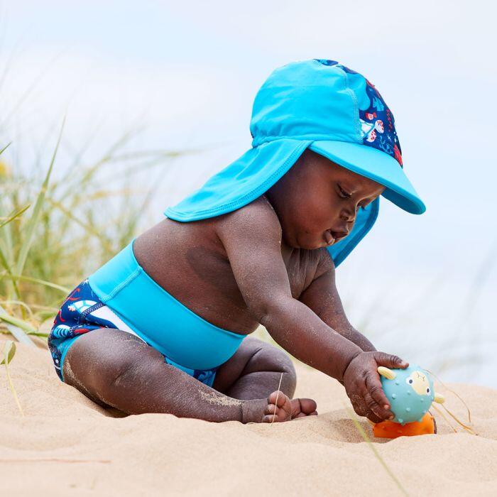 Legionnaire Kid's Quick Drying Sun Protection Hat - Under the Sea