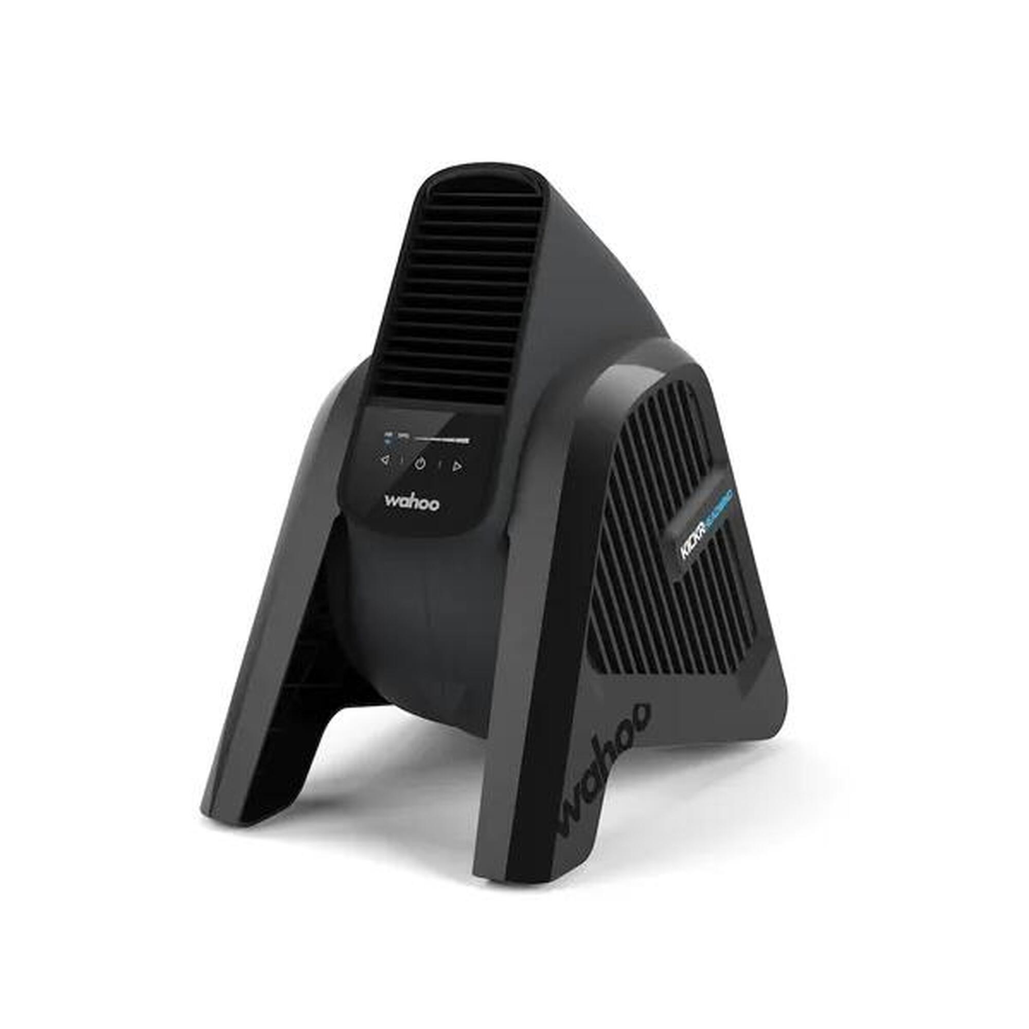 KICKR HEADWIND Sensor Controlled Bluetooth Cycling Fan (UK Plug) - Black